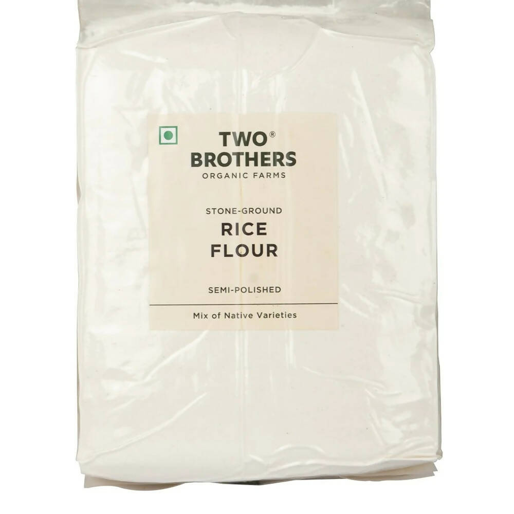 Two Brothers Organic Farms Rice Flour-Semi Polished | Grocsy