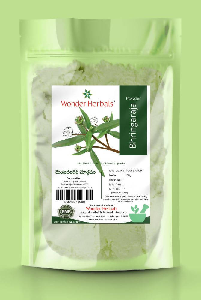 Wonder Herbals Bhringaraja Powder | Grocsy