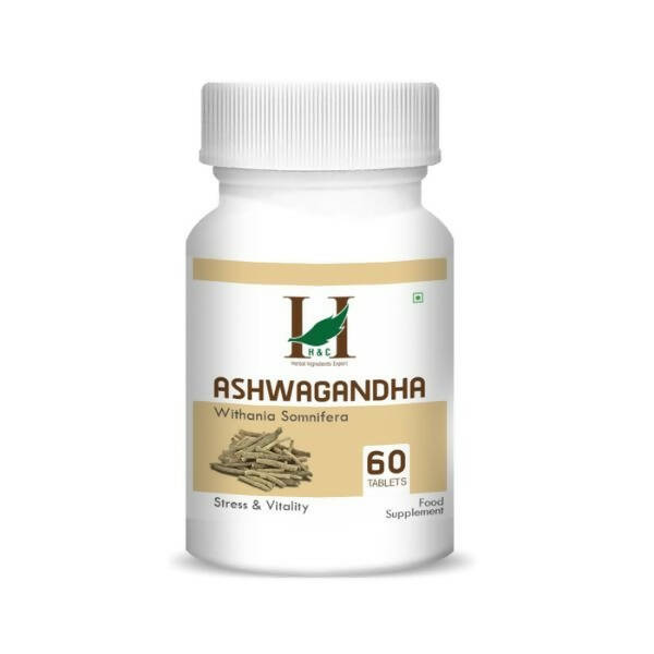 H&C Herbal Ashwagandha Tablets | Grocsy