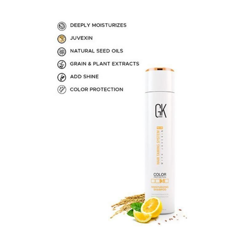 GK Hair Moisturizing Color Protection Shampoo With Nourishing Juvexin- Repairs Dry & Damaged Hair | Grocsy