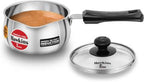 Hawkins Stainless Steel Tea Pan 15.1 cm Diameter with Glass Lid 1 L (SST10G) | Grocsy