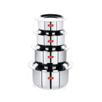 Sumeet Stainless Steel Tope/ Patila/cookware With Lids | Grocsy