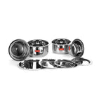 Sumeet Stainless Steel Tope/ Patila/cookware With Lids | Grocsy