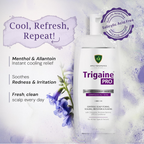 APPLE THERAPEUTICS Trigaine PRO Anti-Dandruff Shampoo | Grocsy