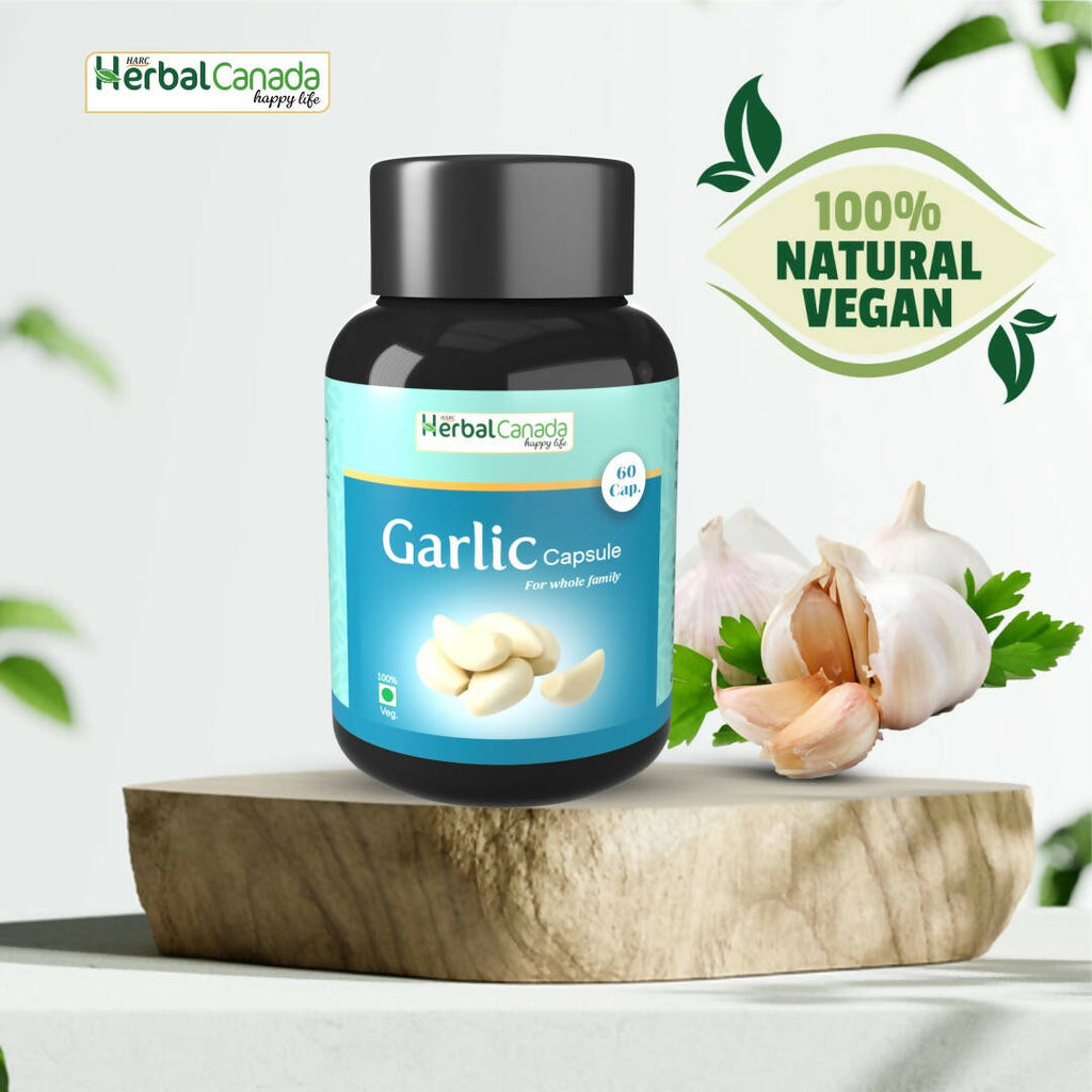 Herbal Canada Garlic Capsules | Grocsy
