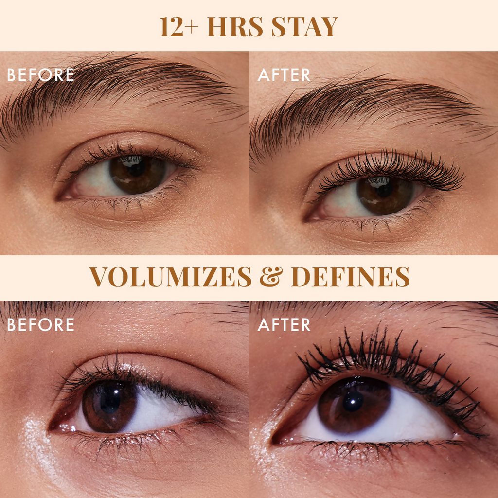 mCaffeine Shades Volume Define Tubing Mascara - Black | Grocsy