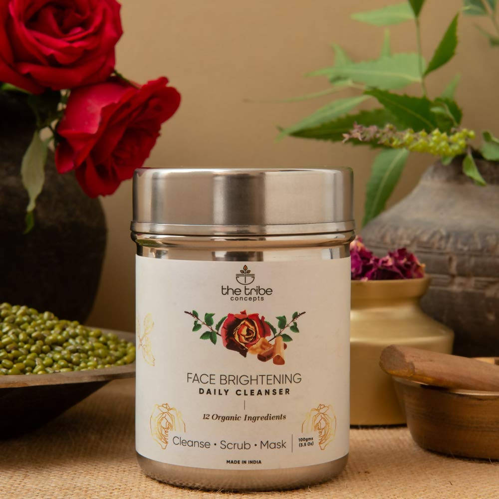The Tribe Concepts Face Brightening Daily Cleanser | Grocsy