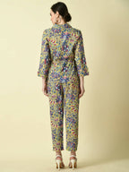 Myshka Women's Multi Cotton Printed jacket | Grocsy