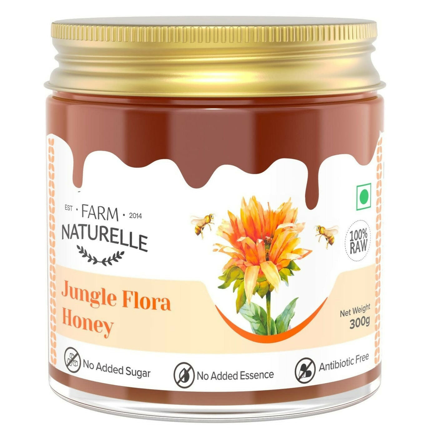 Farm Naturelle Tulsi, and Jungle Honey | Grocsy