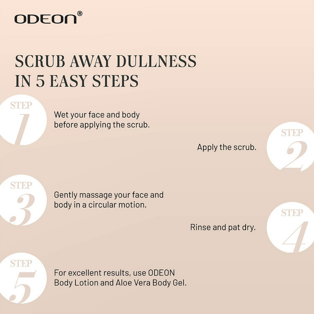 Odeon Apricot & Almond Face & Body Scrub | Grocsy