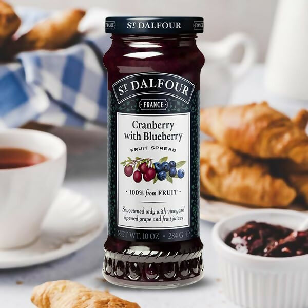 ST. DALFOUR Cranberry With Blueberry Fruit Spread | Grocsy