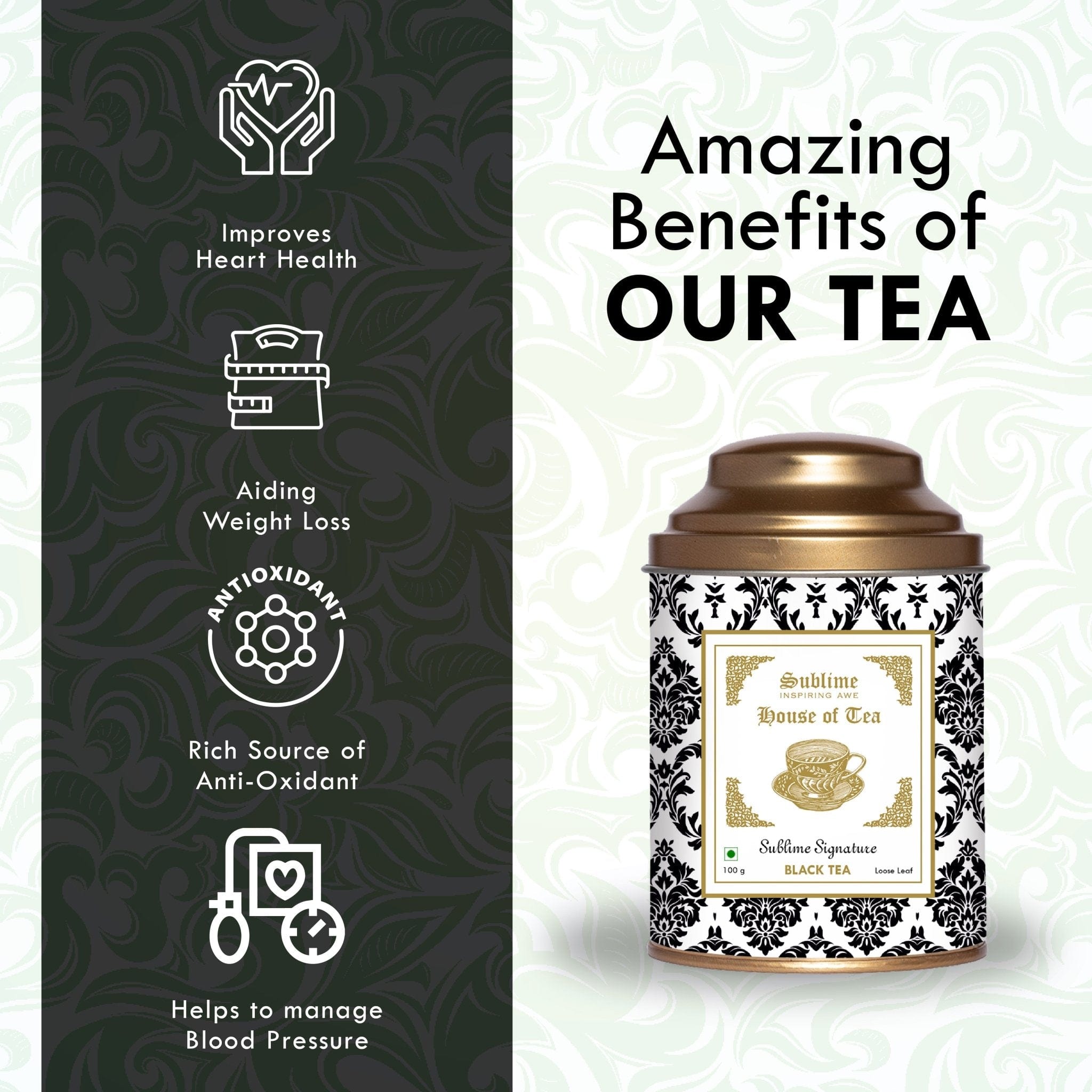 Sublime Inspiring Awe Signature Black Tea | Grocsy