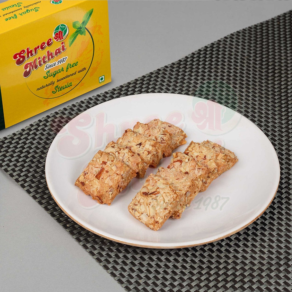 Shree Mithai Sugarfree Almond Cookies | Grocsy