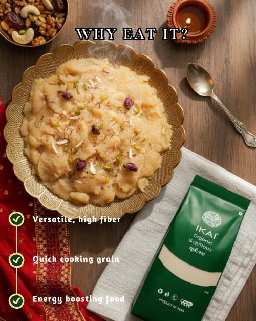IKAI Organic Suji/Rava