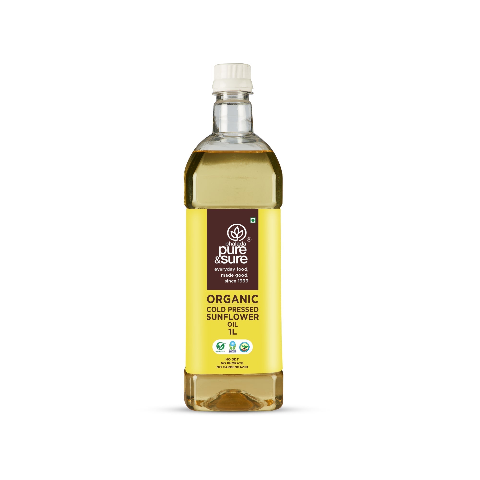 Pure & Sure Organic Sunflower Oil | Grocsy