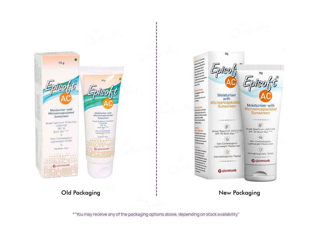 Episoft AC Moisturizer with Sunscreen, SPF 30 | Grocsy