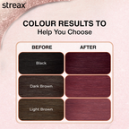 Streax Gel No Ammonia 100% Grey Coverage Hair Color - Natural Black | Grocsy