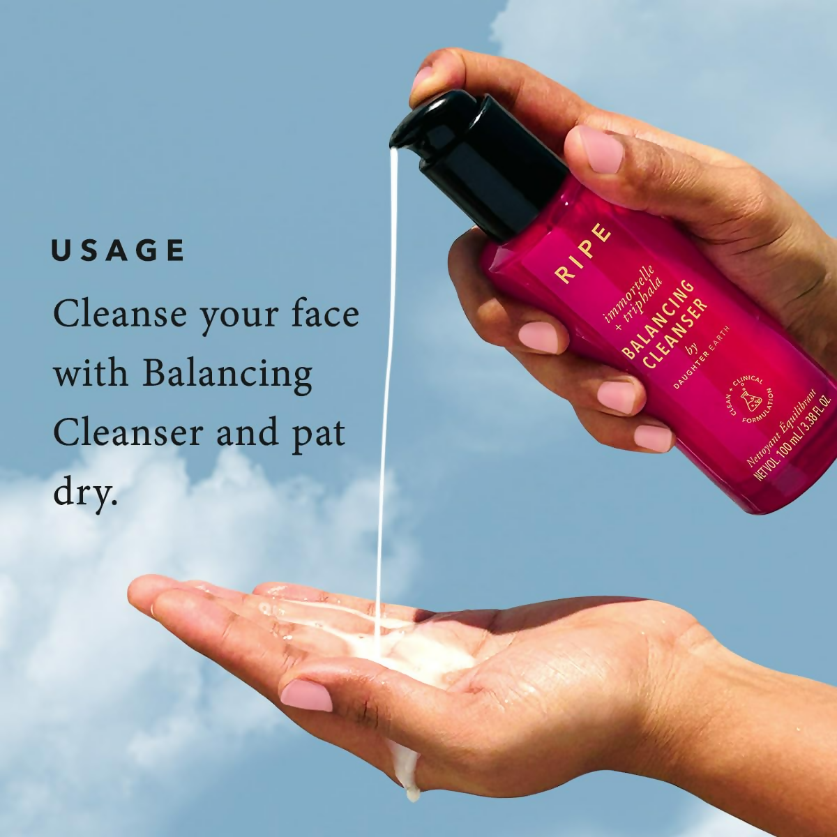 Daughter Earth Ripe Immortelle Triphala Balancing Cleanser | Grocsy