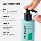 Cureskin Nourish Body Wash - Hydrates & Sooths with Hyaluronic Acid, Chamomile and Aloe | Grocsy