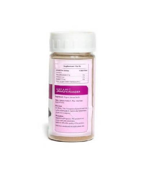 Siddhagiri's Satvyk Organic Jamun Powder | Grocsy