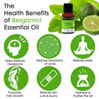 Soulflower Bergamot Essential Oil | Grocsy