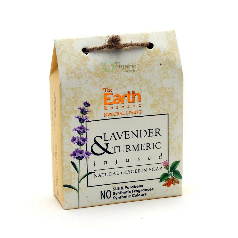 The Earth Reserve Lavender & Turmeric Infused Soap | Grocsy