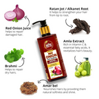 The Indie Earth Advanced Red Onion Hair Care Trio | Grocsy