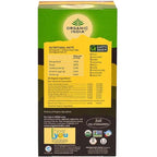 Organic India Tulsi Sweet Lemon Tea 25 Tea Bags | Grocsy