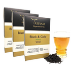 Tassyam Organics Black & Gold Tea | Grocsy