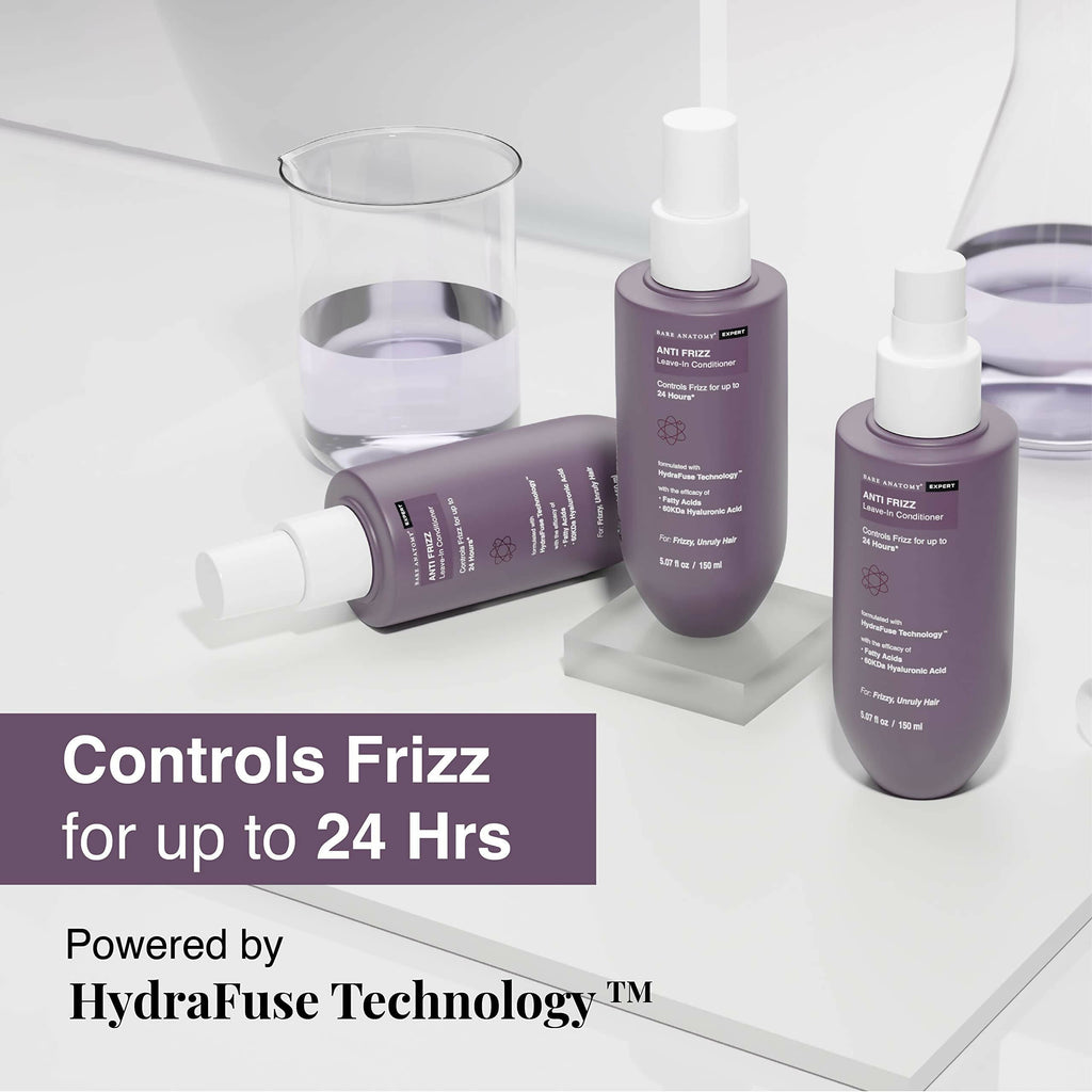 Bare Anatomy Anti Frizz Leave In Conditioner For Unruly & Frizzy Hair, Control Frizz Upto 24hr | Grocsy