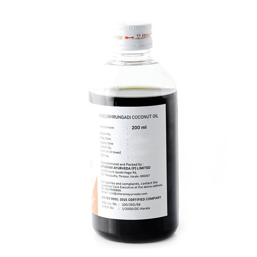 Sitaram Ayurveda Neelibhrungadi Coconut Oil | Grocsy