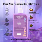FreshLuxe Shea Butter Lotion with Coco Butter & Jojoba Oil For Deep Moisturization | Grocsy