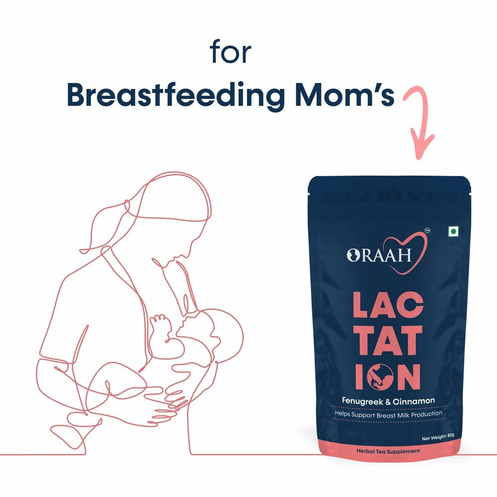 Oraah Lactation Herbal Tea | Grocsy