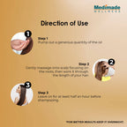 Medimade Wellness Rice Water Hair Oil | Grocsy