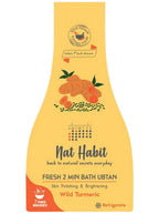 Nat Habit Wild Turmeric Fresh 2 Min Bath Ubtan | Grocsy