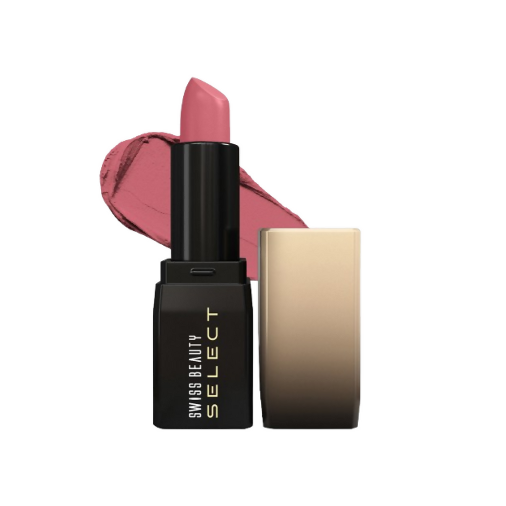 Swiss Beauty Select Dare To Matte Lipstick - 1 Paradise Nude | Grocsy