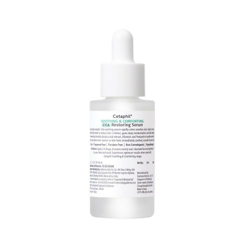 Cetaphil CICA Serum, Faster Barrier Recovery, Reduces Irritation | Grocsy