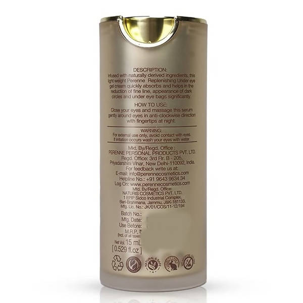 Perenne Replenishing Undereye Repair Gel Cream | Grocsy