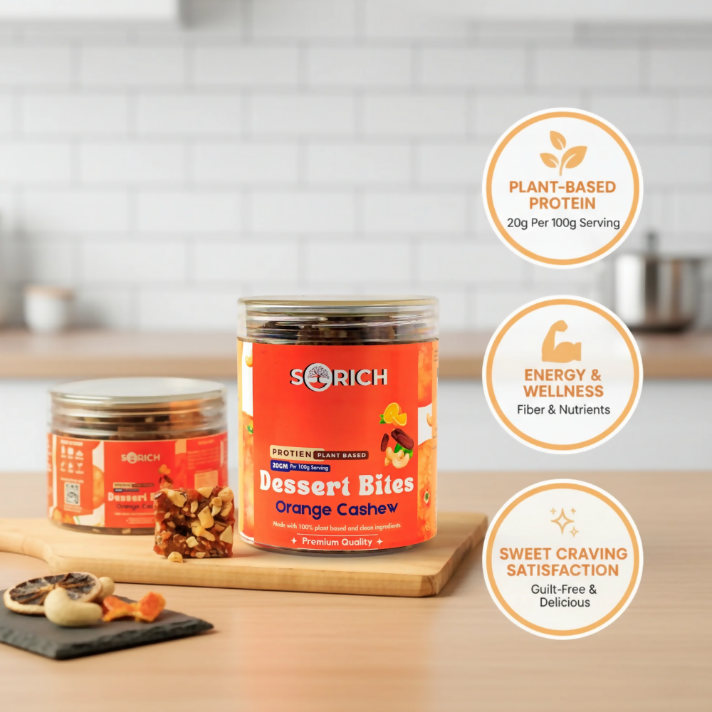 Sorich Organics Orange Cashew Bites | Grocsy