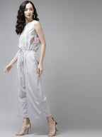 Ahalyaa Women's wear trendy Jumpsuit - Blue | Grocsy