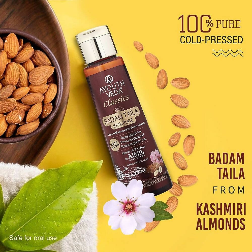 Ayouthveda Badam Taila | Grocsy