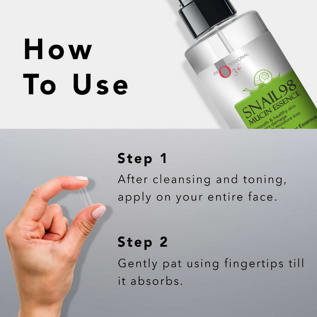 Professional O3+ Snail 98 Mucin Essence | Grocsy
