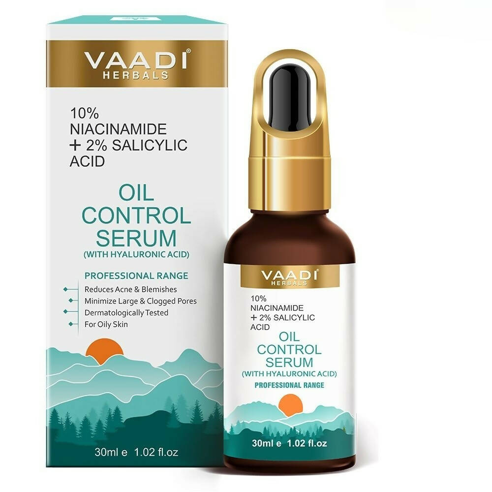 Vaadi Herbals Oil Control Serum With 10 % Niacinamide & 2% Salicylic Acid | Grocsy
