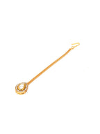 Kundan Maang Tikka (Gold) - Ruby Raang | Grocsy