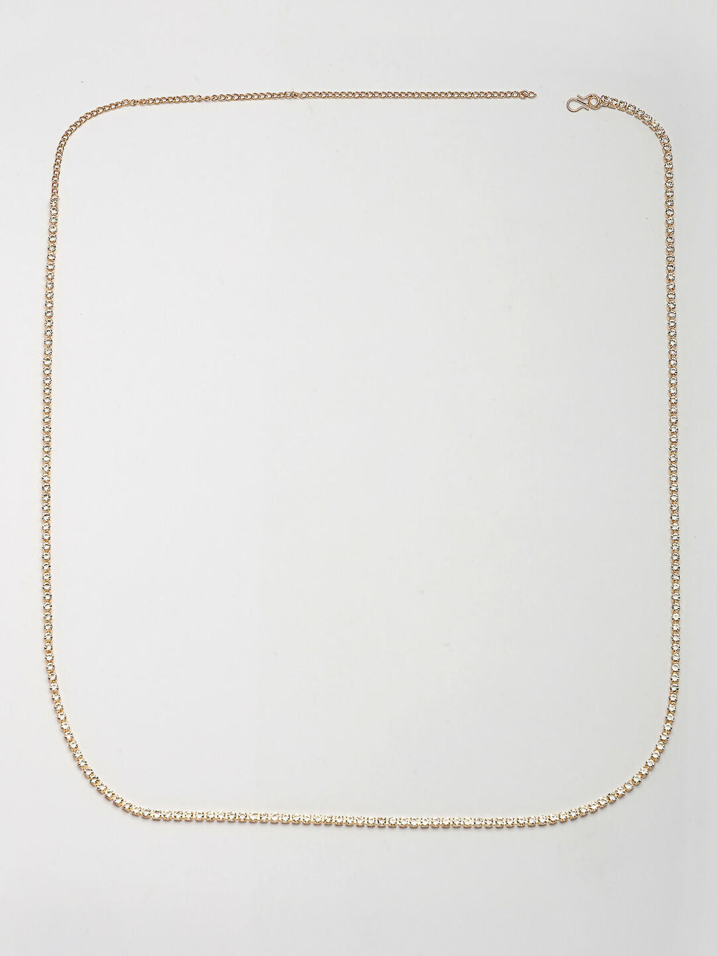 NVR Women's Gold-Polished AD-Studded Kamarbandh Waist Chain | Grocsy