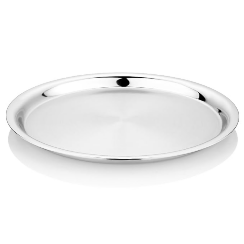 Vinod Stainless Steel Two Tone German Bogi Plate | Grocsy
