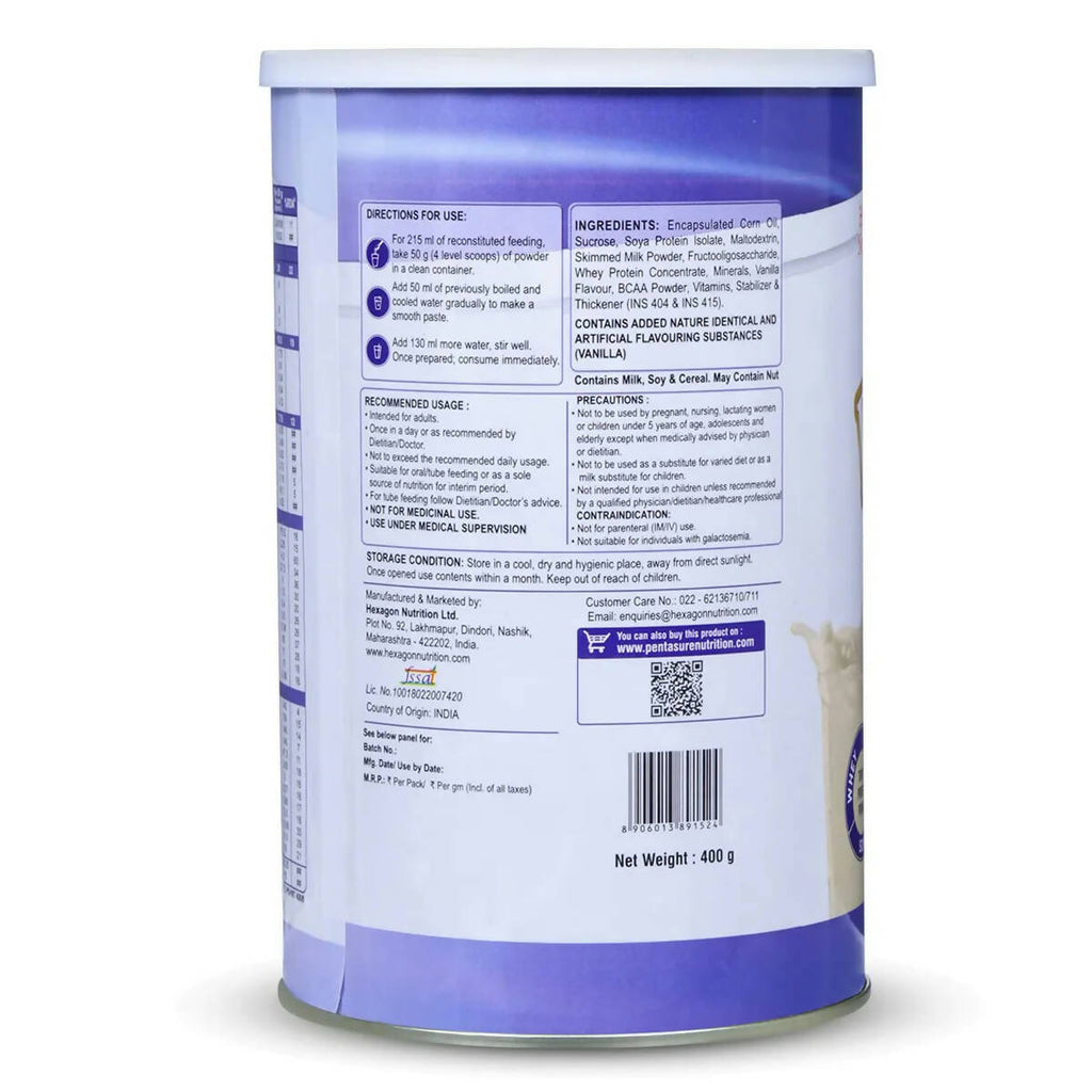 PentaSure Complete Nutritional Powder - Vanilla Flavor | Grocsy