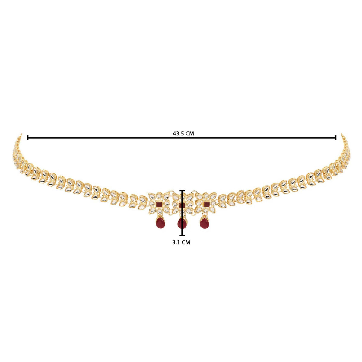 Joban Fashion Golden Zinc Alloy Waist Chain For Women | Grocsy