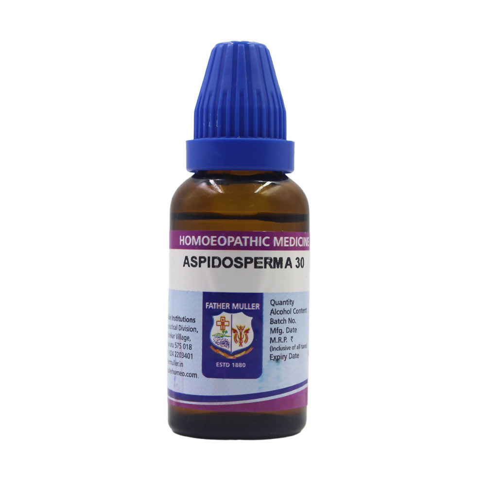 Father Muller Aspidosperma Quebracho Dilution | Grocsy