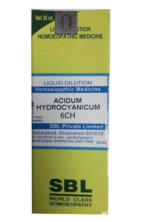 SBL Homeopathy Acidum Hydrocyanicum Dilution | Grocsy